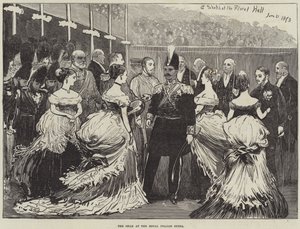 El Shah en la Ópera Real Italiana